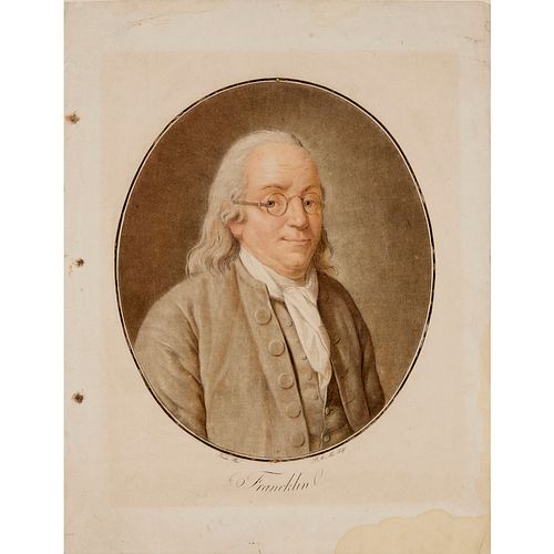 Pierre-Michel Alix, color engraving, 1795