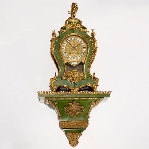 Churet Paris, Louis XV style bracket clock