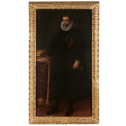 Diego Velazquez (circle), large oil on canvas