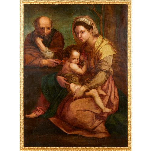 Andrea Del Sarto (after), large oil on canvas