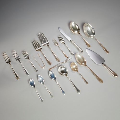 Extensive Towle "Lady Diana" sterling flatware set