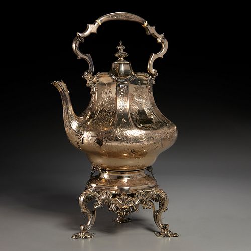 Edward Barnard & Sons, Victorian sterling kettle