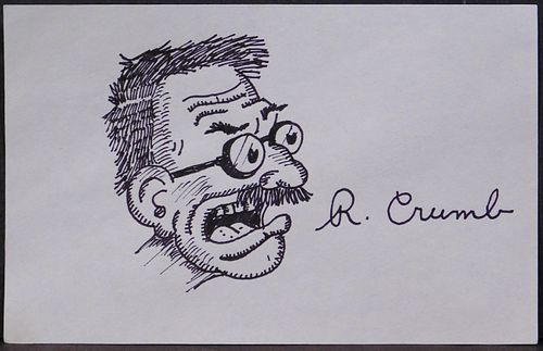 Robert Crumb (Manner of) : Self Portrait