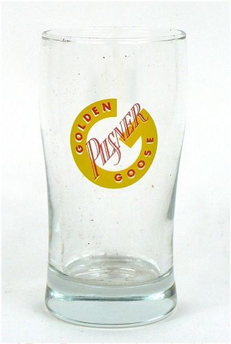 1999 Goose Island Golden Goose Beer 4½ inch Taster Glass Chicago