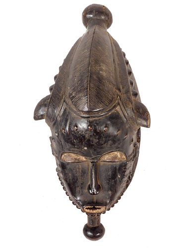 Mask with Beard, Baule People, Ivory Coast