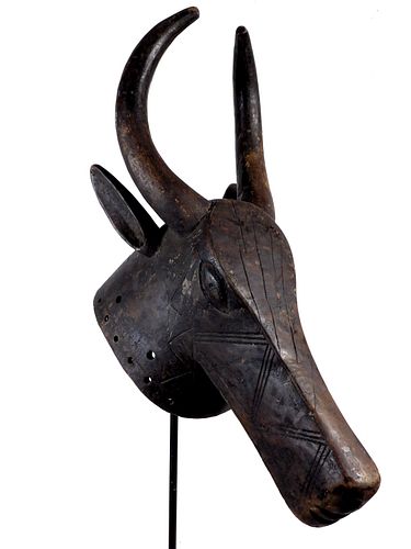 Antelope Helmet  Mask, Gurunsi, Burkina Faso