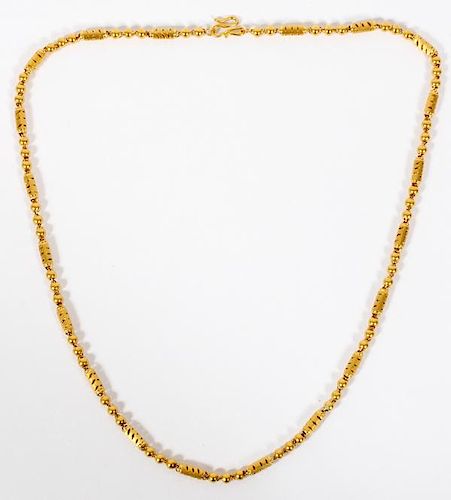 ARABIC .999 GOLD NECKLACE