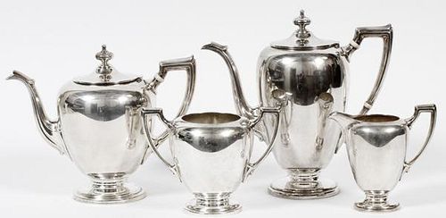 REED AND BARTON STERLING TEA AND COFFEE SET