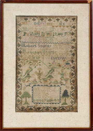 AMERICAN SAMPLER 1788 BY MARY STURDY