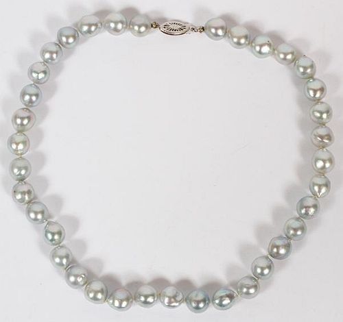 9.54-10MM TAHITIAN PEARL NECKLACE