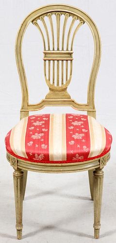 FRENCH STYLE SIDE CHAIR CIRCA 1930