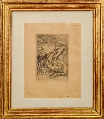 After Pierre-Auguste Renoir (1841-1919): Le Chapeau Epinglé