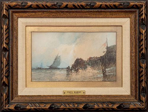Paul Marny (1829-1914): At Sea