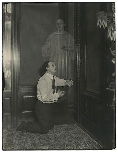 Spirit Photograph of Houdini