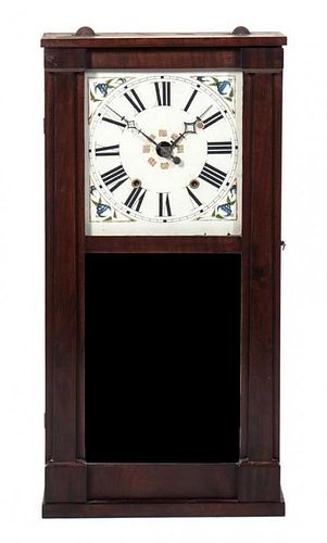 A Charles Stratton Clock Height 29 3/4 inches.