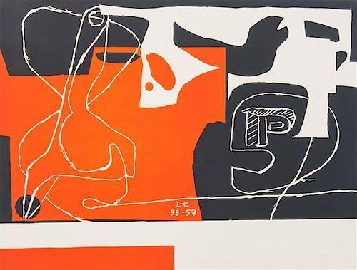 Le Corbusier, (French/Swiss, 1887-1965), Les des Sont Jetes, 1959