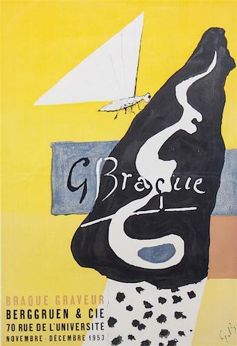 After Georges Braque, (French, 1882-1963), Braque Graveur, Berggruen & Cie