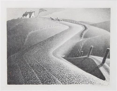 Grant Wood, (American, 1891-1942), March, 1939