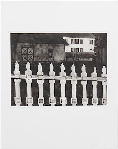Paul Strand, (American, 1890-1976), The White Fence
