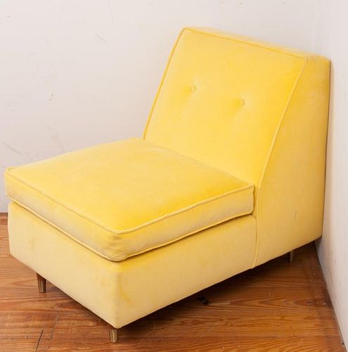 Cocktail Lounge Chair, Upholstered