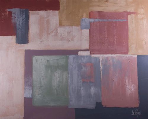 Lee Reynolds Abstract Oil on Canvas