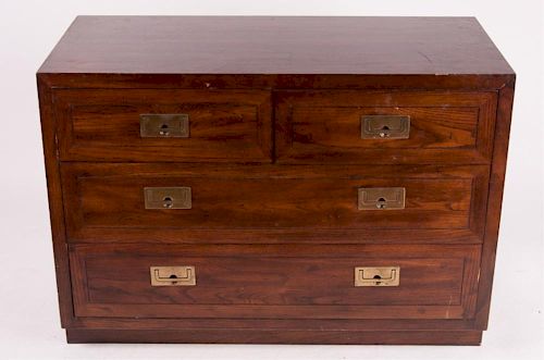 Henredon Oak Four Drawer Dresser