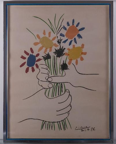 Picasso "Bouquet of Peace" / "Petite Fleurs" Print