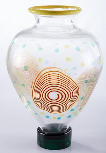 Salviati Italian Art Glass Vase