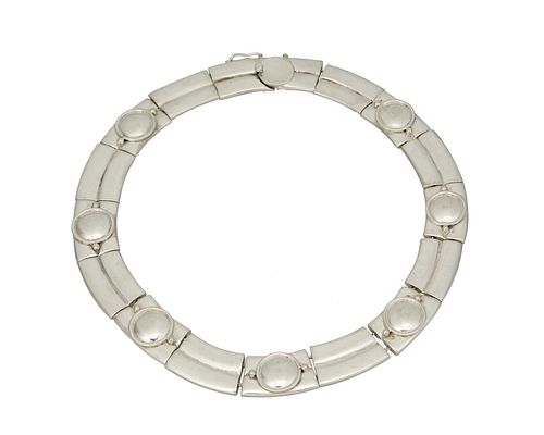 A William Spratling sterling silver collar necklace