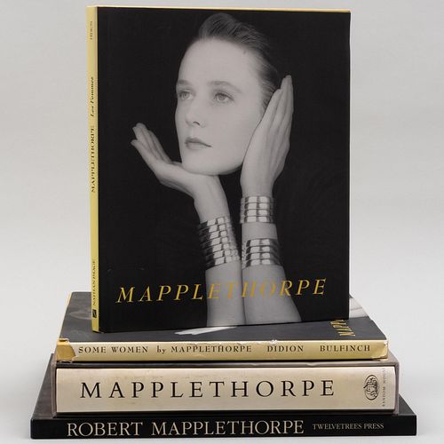 Group of Four Books on Robert Mapplethorpe