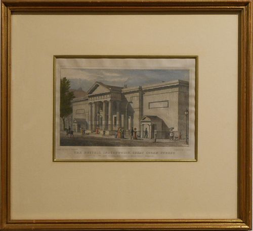Pair of Historical Architectural Prints