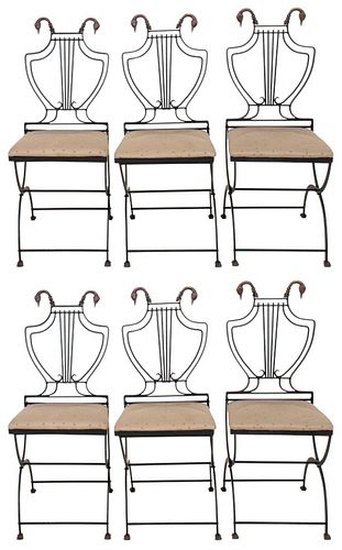 Maison Jansen Louis XVI Style Folding Chairs, 6