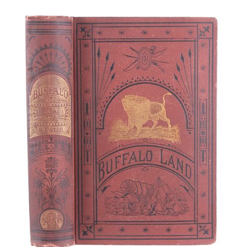 1872 Buffalo Land by William Edward Webb