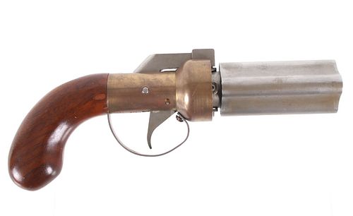 CMC 4-Shot .36 Cal Percussion Pepperbox Revolver