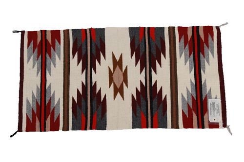 Navajo Gallup Throw Merino Wool Rug -Faye Peterson