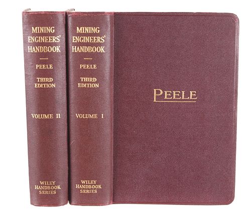 MINING ENGINEERS HANDBOOK Vol 1 & 2, Peele