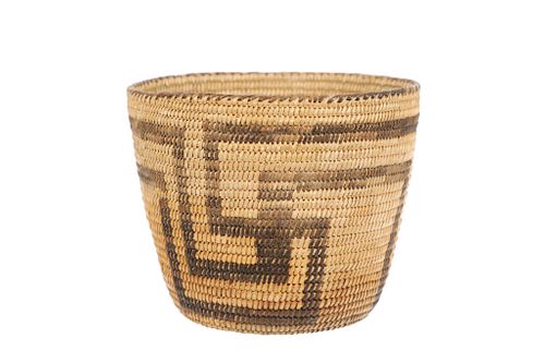 C. 1920 Tohono O’odham Pima Whirling Logs Basket