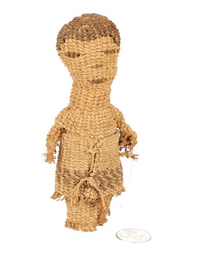 C. 1910 Klamath / Modoc Woven Basketry Doll
