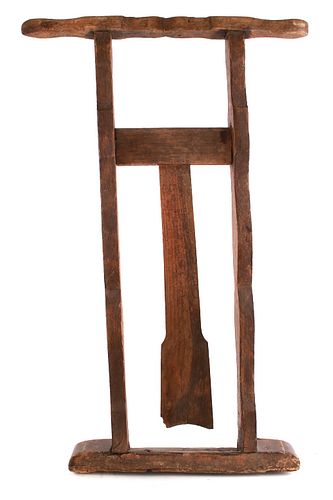 Early American Primitive Free-standing Boot Jack