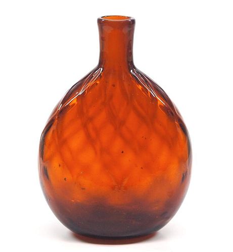 Pattern-molded flask