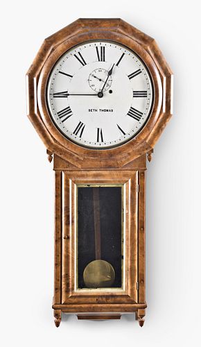 Seth Thomas Regulator No. 3 hanging clock