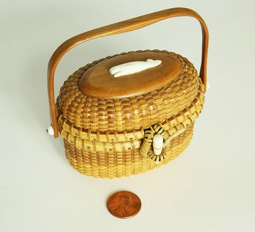 Miniature Nantucket Friendship Basket