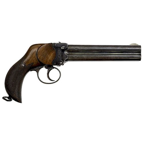 Charles Lancaster Four-Shot Pistol