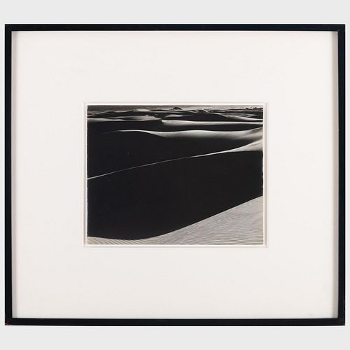 Edward Weston (1886-1958): Dunes, Oceano