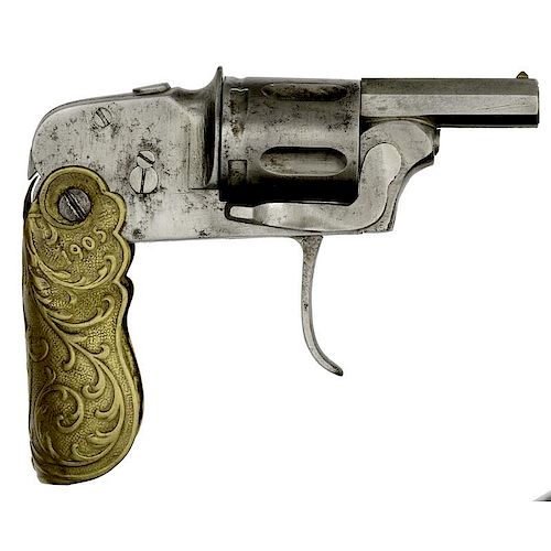 Belgian "Le Novo" Folding Pocket Pistol