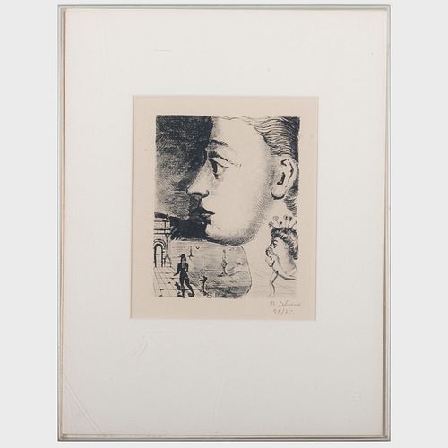 Paul Delvaux (1897-1994): Profile Portrait