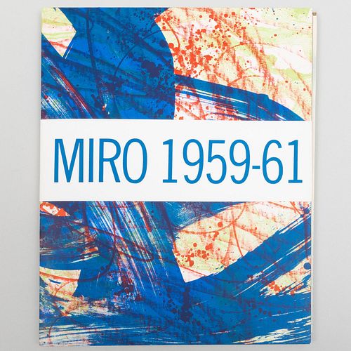 Joan MirÃ³ (1893-1983): MirÃ³ 1959-61