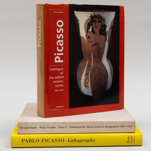 Three Pablo Picasso Catalogues