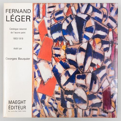 Georges Bauquier, Fernand LÃ©ger: Catalogue RaisonnÃ© de l'oeuvre peint 1903-1919, 1990