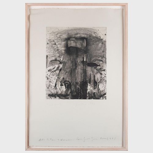 Jim Dine (b. 1935): The New French Tools 4--Roussillon, from New French Tools